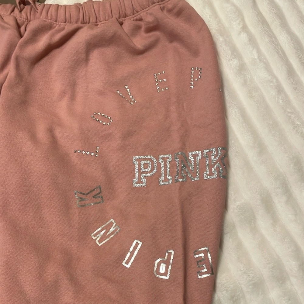 Pink Shine Jogger Pants
